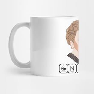 GENIUS Marie Curie Mug